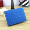 Crocodile Pattern Driver License Cover Universal Driver License Holder Card Slot ID Card Holder, Blue, Black, White, Orange, Red, Pink, Rose Red