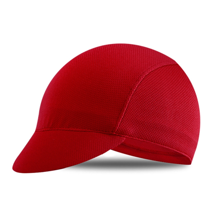 WG0002 Outdoor Cycling Small Cap Sunscreen Dust-Proof Shading Bicycle Cloth Cap, Red, Blue, Purple, Black, Orange, Fluorescent Green, Pink, Grey
