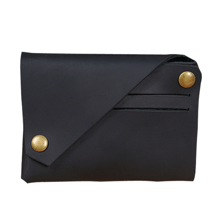 18K-120 Leather Bank Card Storage Bag Card Holder, Black, Yellow brown mad horse, Coffee, Wine Red, Dark Brown, Ink Green, Blue, Purple
