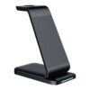 D2 3 In 1 15W Wireless Vertical Charger, D2 (Black)