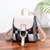 TFZ 959 PU Soft Leather Ladies Backpack, White, Red Wine, Black, Soil Yellow, Coffee