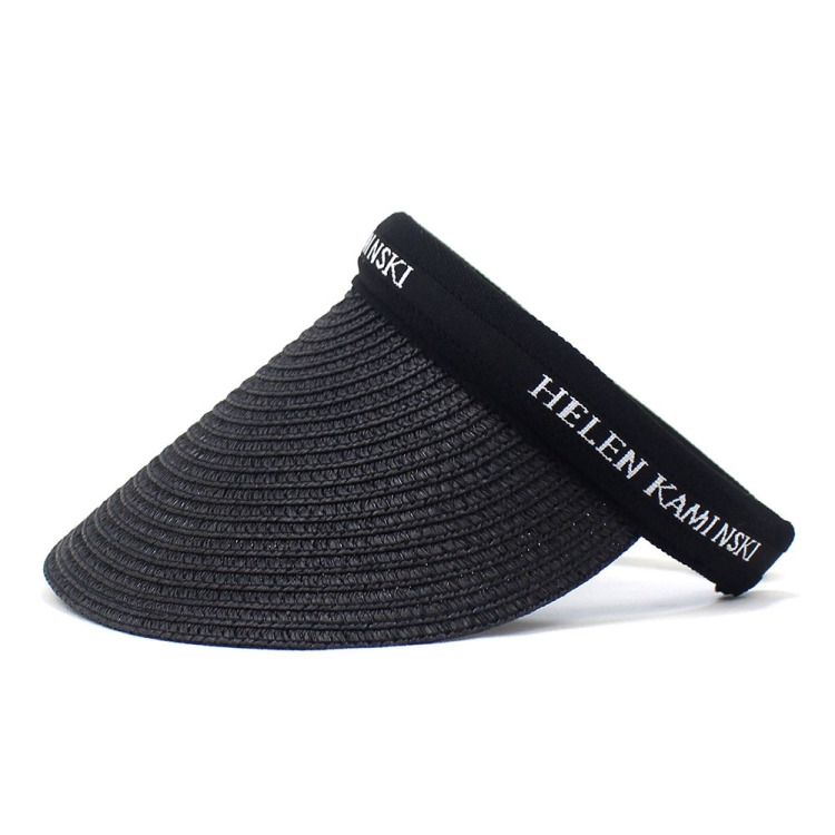 Straw Empty Top Peaked Cap For Ladies, M (56-58cm)