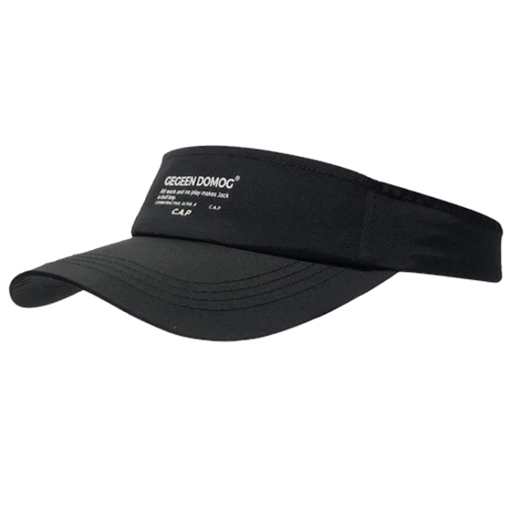 GEGEEN DOMOG S447 Summer Sunscreen Quick-drying Sports Empty Top Hat, Black, White, Navy, Fluorescent Green