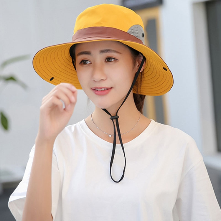 9002 Summer Women Outdoor Sun Hats Fisherman Hat With Ponytail Hole, Two-color Adult Yellow, Two-color Adult Blue, Two-color Adult Purple, Two-color Children Orange, Two-color Children Watermelon Blue, Two-color Children Pink...