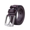 BULL CAPTAIN 01 Pin Buckle Thickened Cowhide Wear-Resistant Belt, Length:, 110cm (Smooth Brown), 115cm (Smooth Brown), 120cm (Smooth Brown), 125cm (Smooth Brown), 110cm (Burr Brown), 115cm (Burr Brown), 120cm (Burr Brown), 125cm (Burr Brown)...