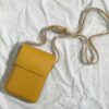 Fashion Versatile Vertical Models Single Shoulder Crossbody Mobile Phone Bag, Yellow, Red, Black, Brown, Creamy White, Apricot, Zebra Pattern, Purple