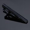 Brass Polished Gum Pattern Business Men Tie Clip, Color: Black Beard, Black Strips, Black Beard, Black Glossy, Black Silver Stripe, Silver Stripe, Red Pattern, Golden Pattern, Silver Black, Silver Batch Flower, Black Batch Flower, Golden Batch Flower...