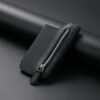 Phone ID Card Holder PU Leather Flap Zipper Wallet Card Holder Bag Adhesive Case