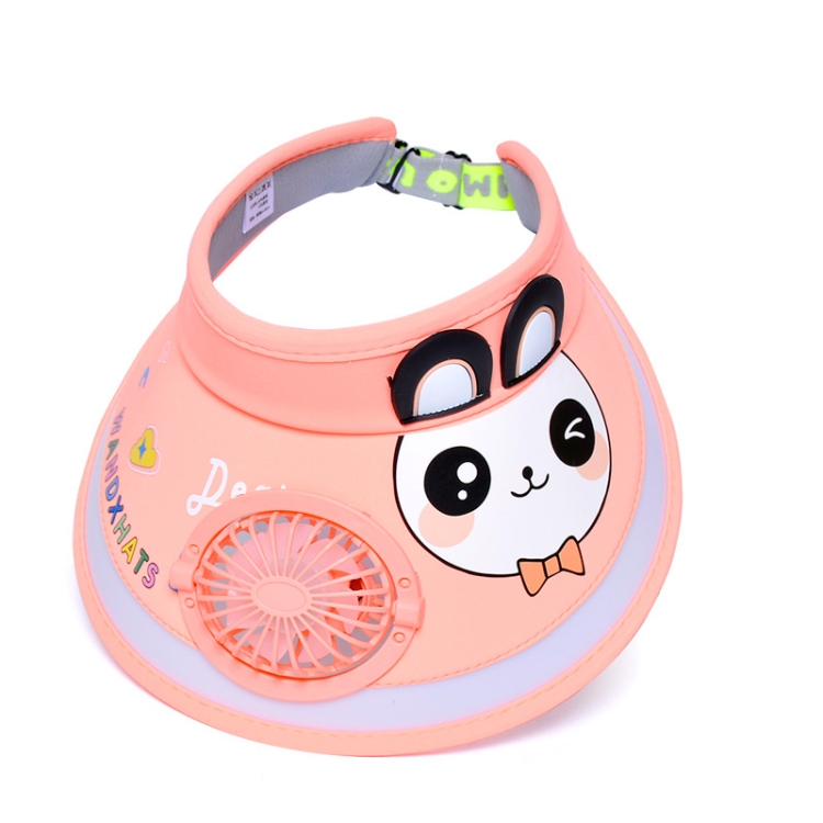 XBG-1053 With Fan Children Sun Hat Cartoon Sunscreen Empty Hat