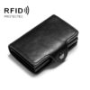 Automatic Pop-up Card Holder Metal Card Box RFID Credit Card Bank Card Box Wallet, GS-AL003 Black, GS-AL003 Coffee, GS-AL003 Brown, GS-AL003 Red, GS-AL003 Blue