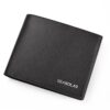 DEABOLAR Large-Capacity Multi-Card Men Short PU Leather Wallet