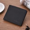 DEABOLAR Multifunctional Men Short PU Leather Wallet Multi-Card Coin Purse