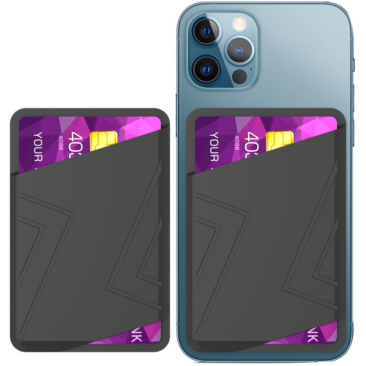 AhaStyle PT133-C Silicone Adhesive Card Case, Adhesive