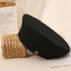 M Label Ladies Beret Octagonal Hat, M (56-58cm)