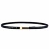 Women Thin Waist Belt Leather Decorative Clothing Slim Waist Versatile Belt