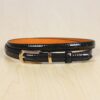 Women Thin Section Waist Belt Versatile Pin Buckle Slim Waist Band