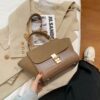 Women Vintage Wing Shape Frosted Handbag Versatile Chain Crossbody Bag