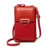 Women Vertical Mobile Phone Bag Shoulder Crossbody Bag Multifunctional Large-capacity Wallet