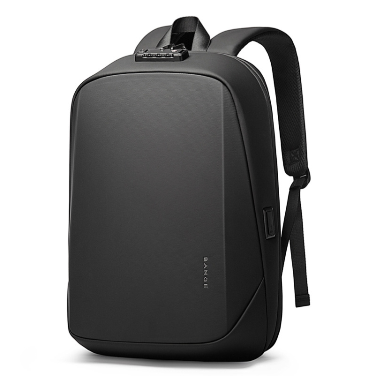 BANGE BG-7251 Mens Business Double-Shoulder Laptop Bag Large Capacity Waterproof Backpack