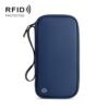RFID Anti-Theft Certificate Storage Package Oxford Cloth Handheld Travel Passport Card Bag, Handheld