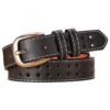 Dandali Ladies Microfiber Bottom Buckle Belt Versatile Jeans Waistband, 105cm
