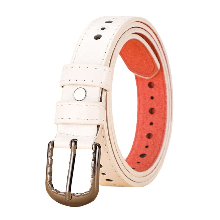 Dandali Ladies Microfiber Bottom Casual Buckle Belt Versatile Jeans Waistband, 105cm