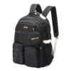 Bopai 68-01729 Large Capacity Canvas Lightweight and Breathable Student Schoolbag