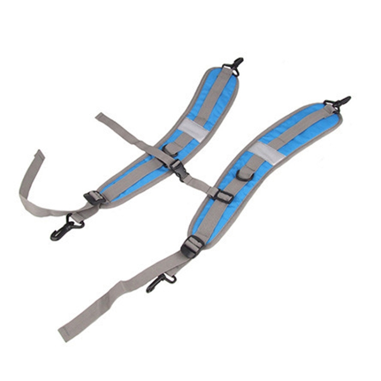 Double Shoulder Bag Waterproof Thickening Strap Outdoor Sports Camping Chain Pack Carrier