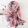 180 X 85cm  Women Cotton And Linen Scarf Retro Splicing Bohemian Printed Silk Shawl, SL2006-032, SL2310-016, SL2310-017