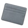 Lychee Pattern Multi-Card Slot Mini Card Holder Ultra-thin Coin Purse