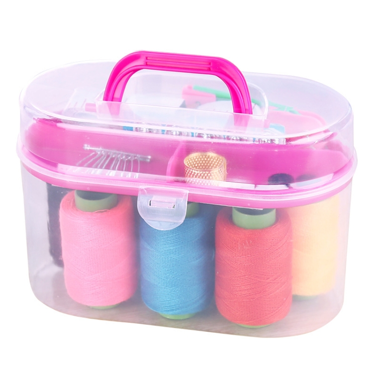 Home Portable Needle And Thread Case Set Multifunctional Needle And Thread Kit Sewing Tools, 10 In 1