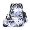 3 In 1 Kids School Backpack Small Student Book Bag with Lunch Bag ＆ Pencil Case