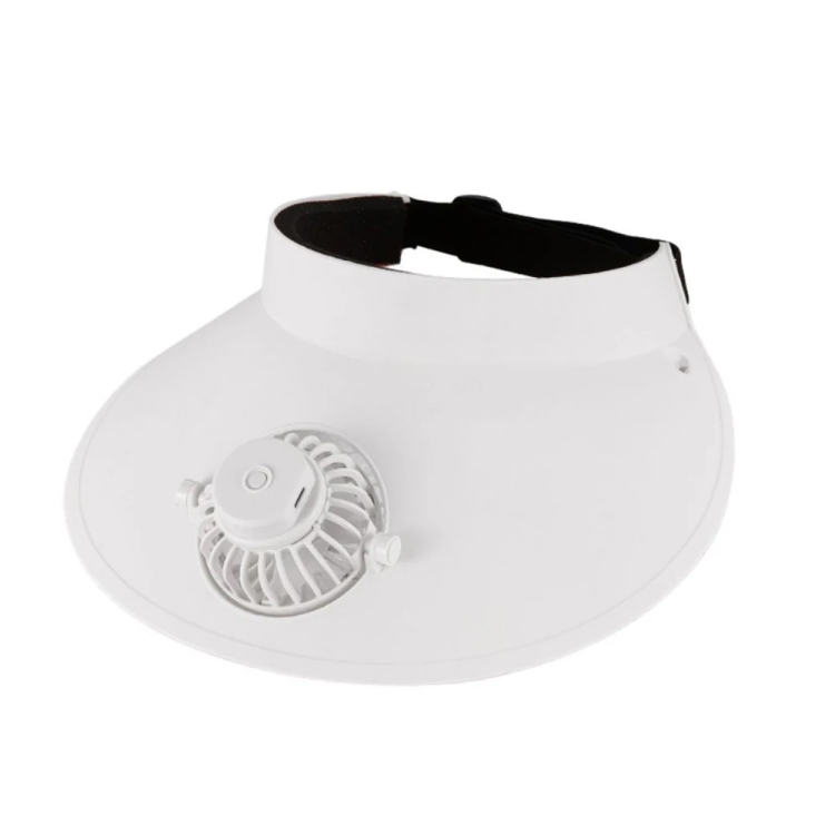 Summer Outdoor Sun Protection Adjustable Rotating Fan Sun Hat