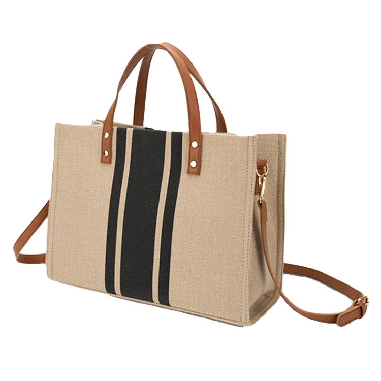 Women Handbag Briefcase Large Capacity Canvas Crossbody Bag, Black, Navy, Zipper Model Navy, Zipper Model Black