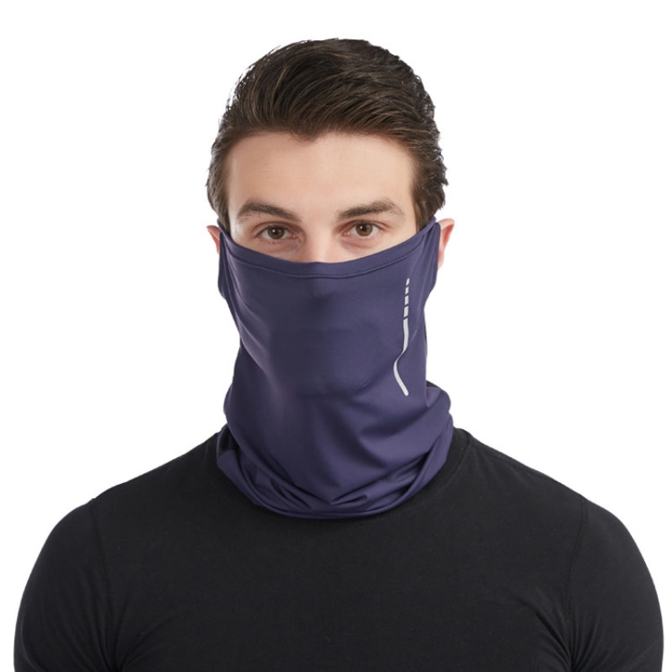 Summer Motorcycle Riding Mask Windproof Hanging Ears Silk Sunscreen Face Towel Sports UV Scarf, Average