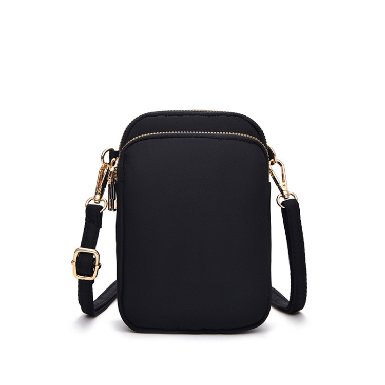 Crossbody Mobile Phone Bag Mini Vertical Coin Purse For Women Back Headphone Hole Design