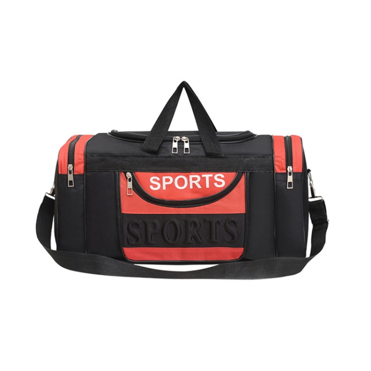 Simple Portable Shoulder Large Capacity Travel Bag Handheld Luggage Bag, Small Red, Small Blue, Small Black, Medium Red, Medium Blue, Medium Black, Large Red, Large Blue, Large Black
