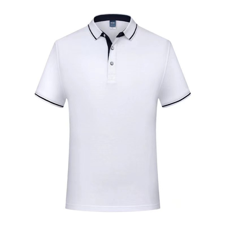 Thin Lapel Short-Sleeved POLO Shirts Group Workwear Advertising Shirts, S, M, L, XL