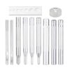 Metal Snap Button DIY Installation Tool, 11pcs /Set