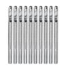 10pcs Belt Punching Round Punch Leather Hollow Punch High Hardness Punching Tool, 2.5mm, 3.0mm, 3.5mm, 4.0mm