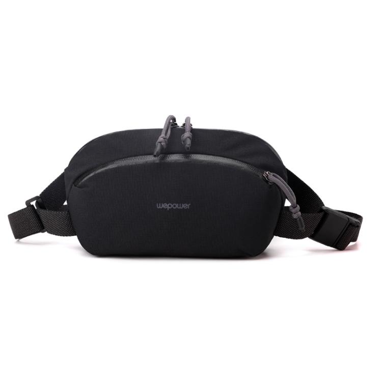 WEPOEWR Men Chest Bag Personalized Commuter Shoulder Bag Mobile Phone Waist Pack