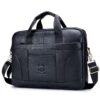BULL CAPTAIN 048 Large Capacity Retro Business Top Layer Cowhide Hand-held Briefcase