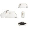 Baellerry N8938 Ladies PU Small Square Bag Large Capacity Crossbody Bag
