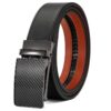 Dandali Men Leather Business Automatic Buckle Belt, 110cm, 115cm, 120cm, 125cm, 130cm