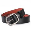 Dandali Men Alloy Pin Buckle Belt Casual Simple Hundred Pair Pants Belt, 110cm, 115cm, 120cm, 125cm
