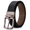 Dandali Men Rotatable Belt Casual Pin Buckle Pant Belt, 120cm
