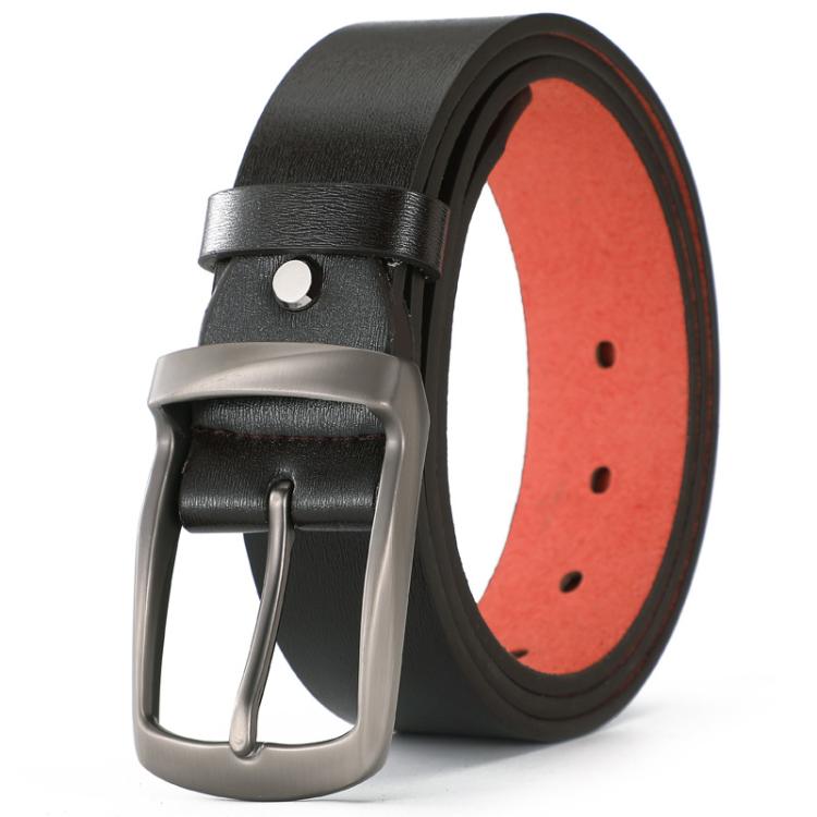 Dandali L6014 Men Pin Buckle Belt Casual Vintage Microfiber Pant Belt, 110cm, 115cm, 120cm, 125cm