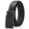 Dandali Men Leather Automatic Buckle Casual Belt, 110cm, 115cm, 120cm, 125cm, 130cm