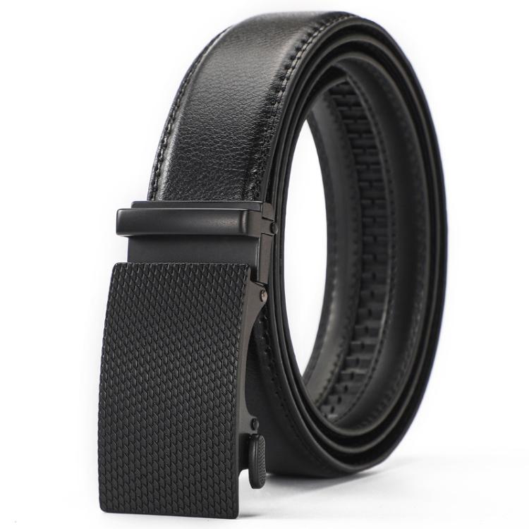 Dandali Men Leather Automatic Buckle Casual Belt, 110cm, 115cm, 120cm, 125cm, 130cm
