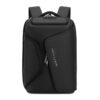 Wiersaam Men Anti-Theft Business Travel Backpack Water-Resistant Laptop Backpack With USB Charging Port, WY1330 Black, WY1330 Gray